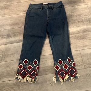 Tory Burch crop pants
